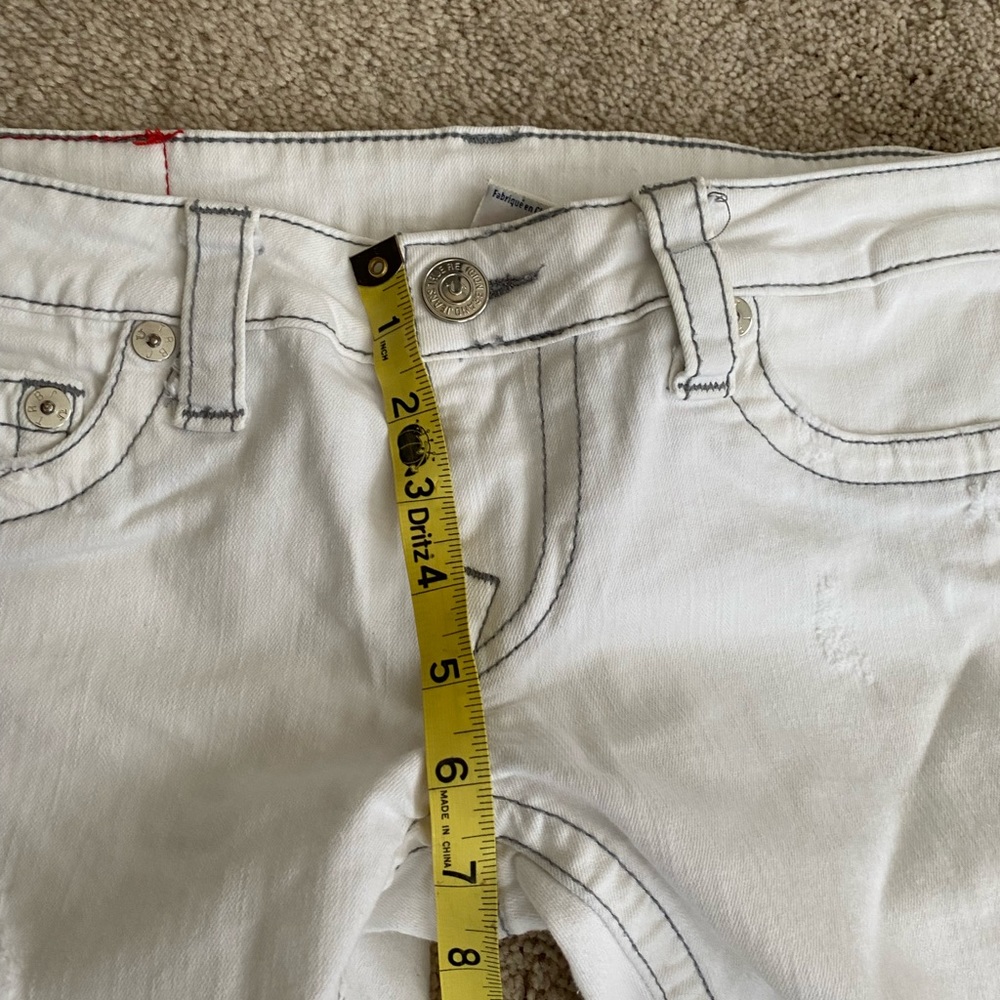 True Religion White Jeans - Picture 7 of 8